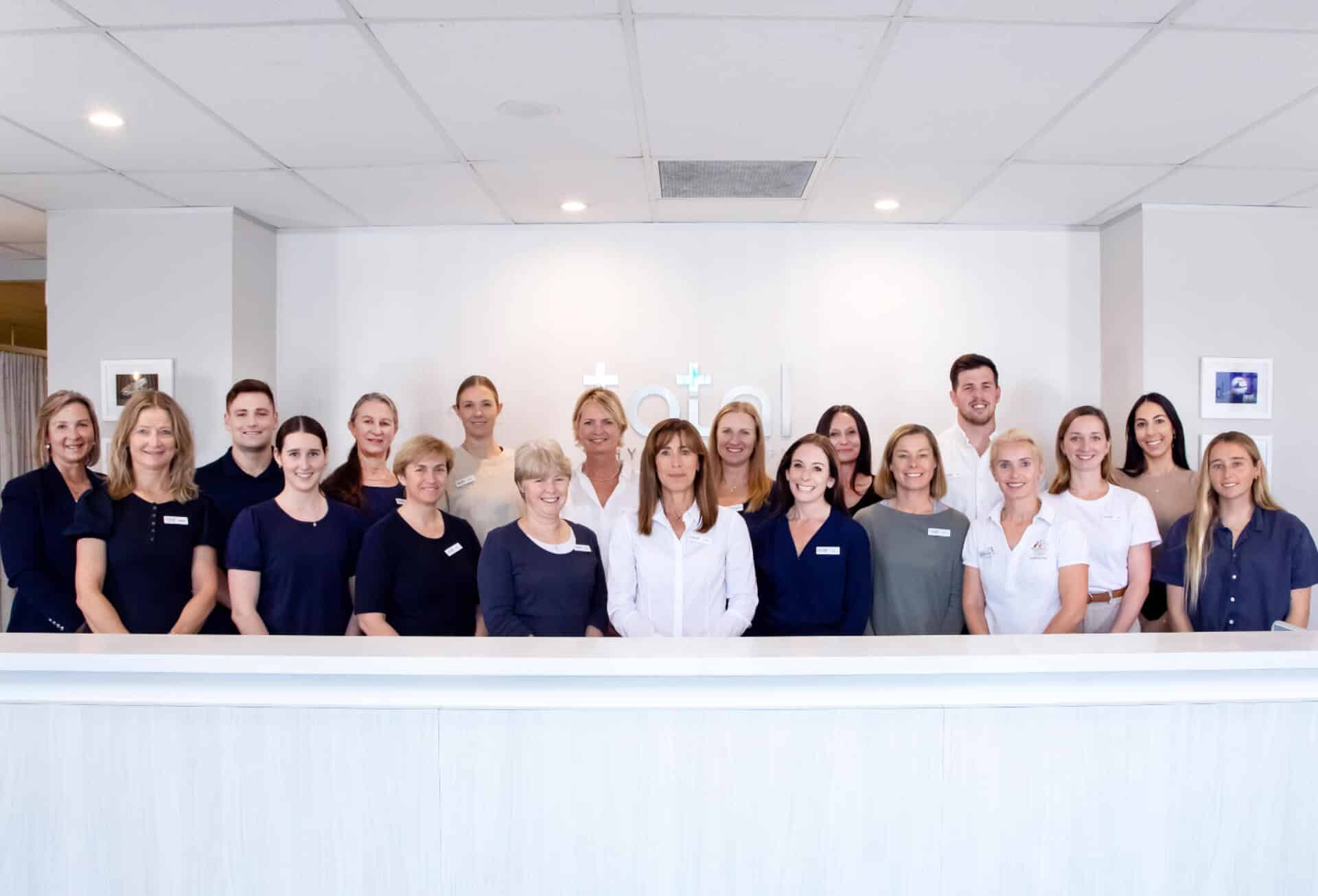 Total Physiotherapy Manly Vale team photo